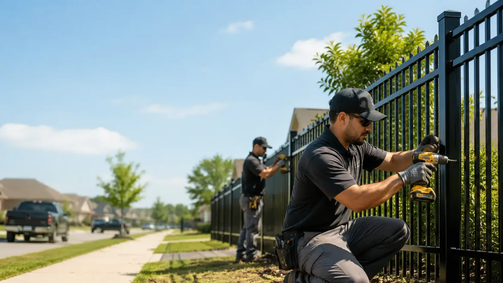 Metal Fence Installation in Sanborn, NY